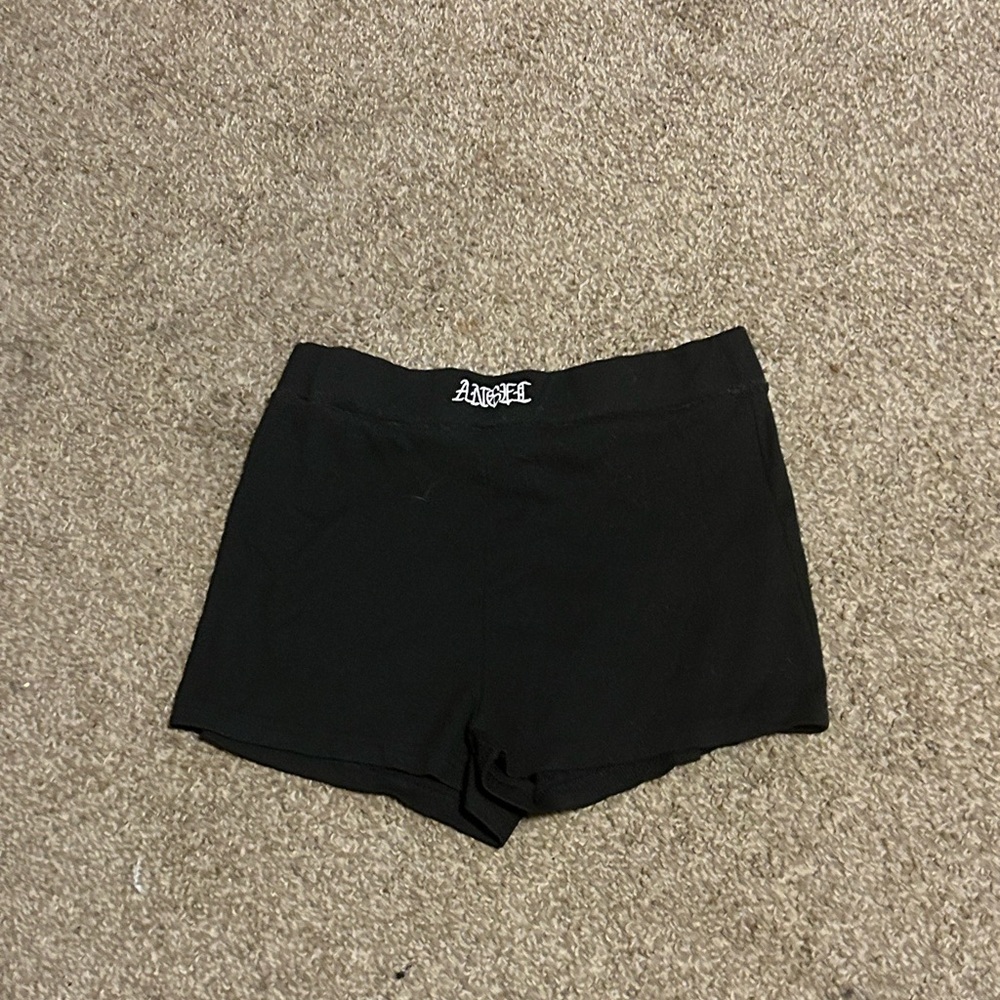 Angel black and white shorts
